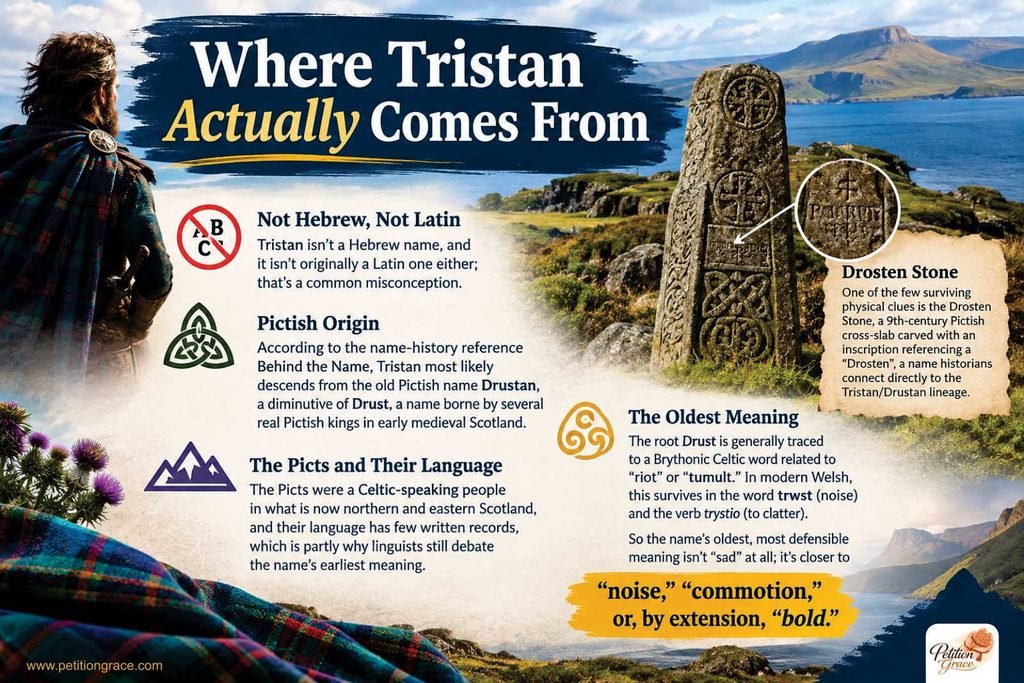 Where Tristan Actually Comes From