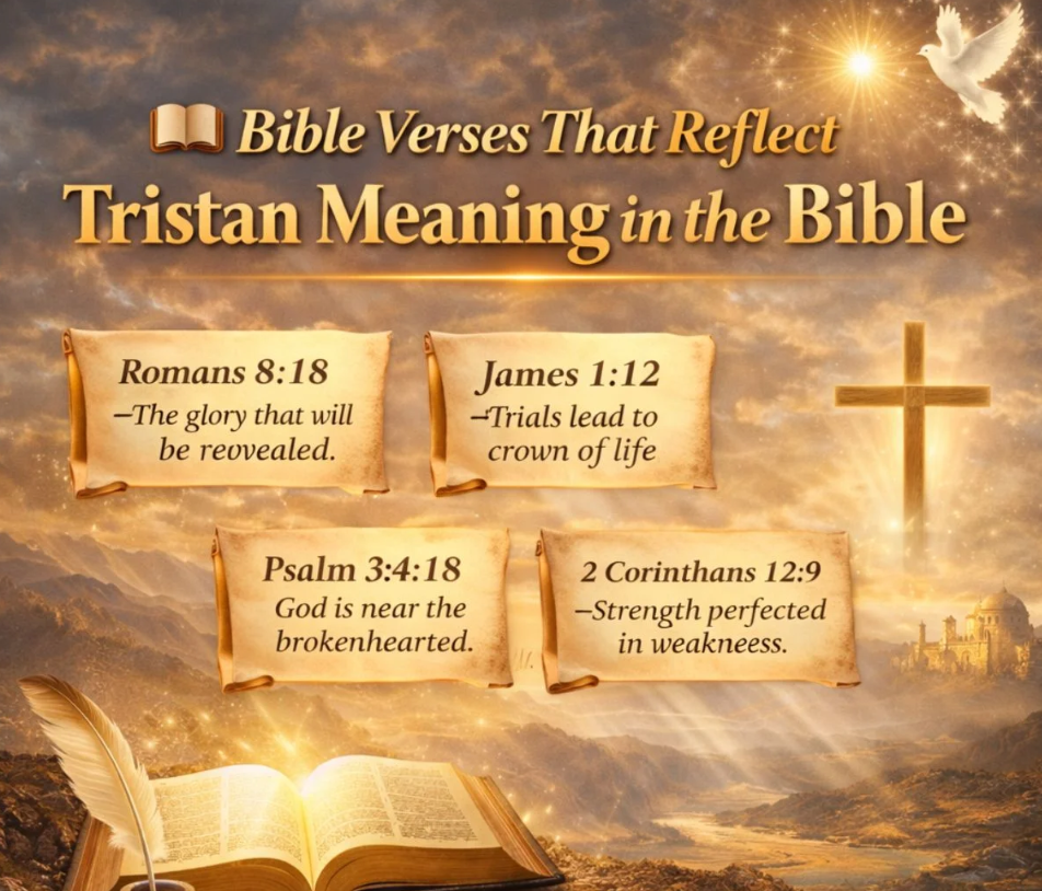 Bible Verses That Reflect Tristan’s Meaning