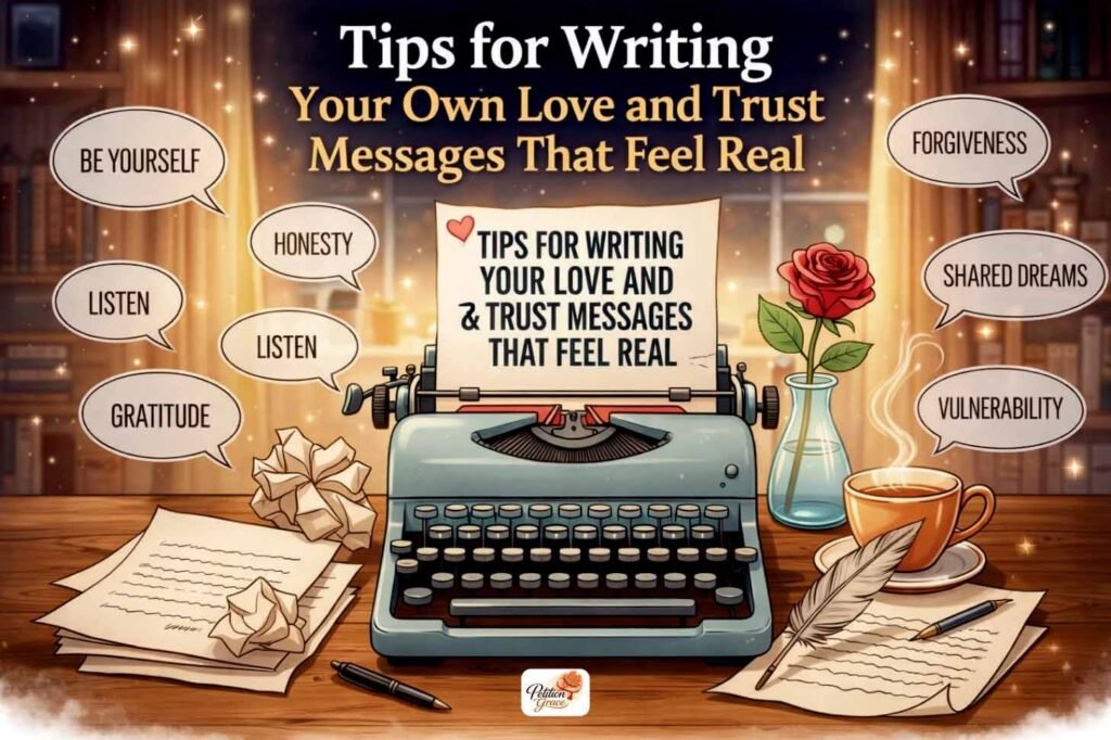 Tips for Writing Your Own Love and Trust Messages That Feel Real