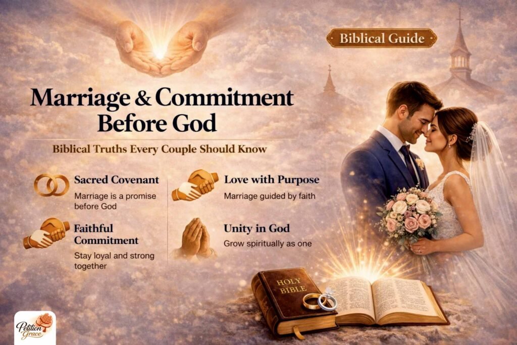 What Does the Bible Say About Marriage and Commitment Before God