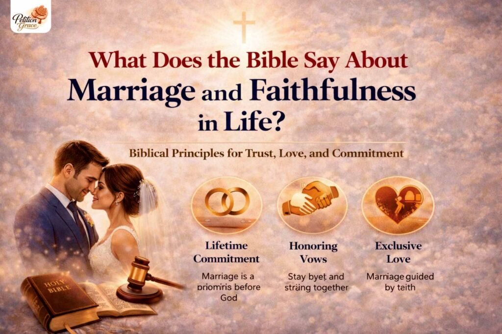 Marriage and Faithfulness in Life