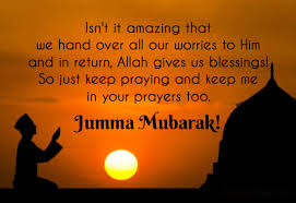 Encouraging Jumma Mubarak Greetings
