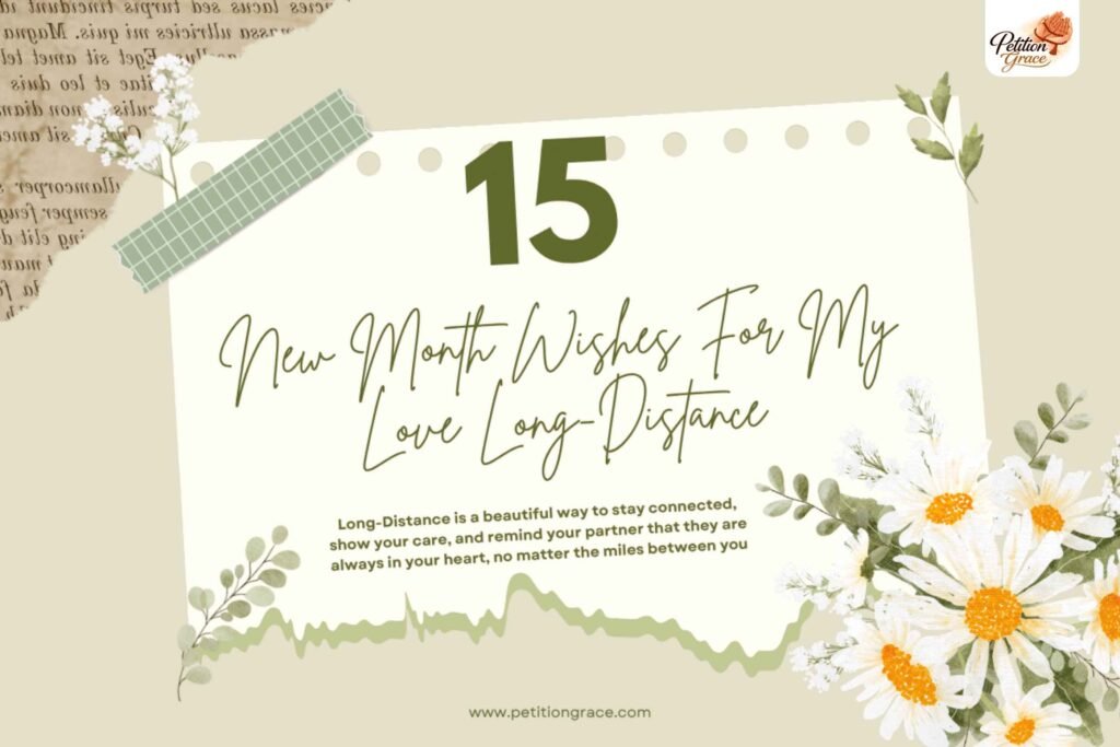 New Month Wishes For My Love Long-Distance