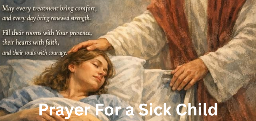 Prayer For a Sick Child