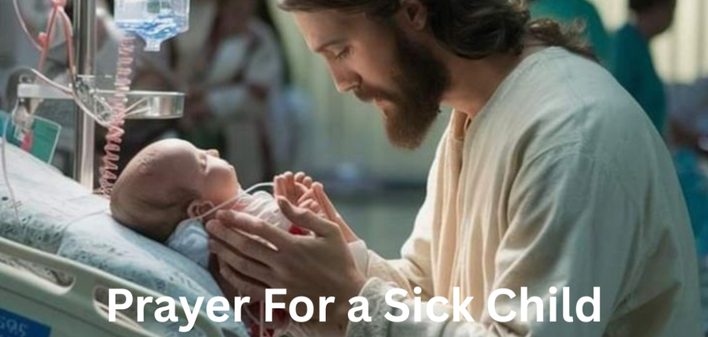 prayer for a sick child
