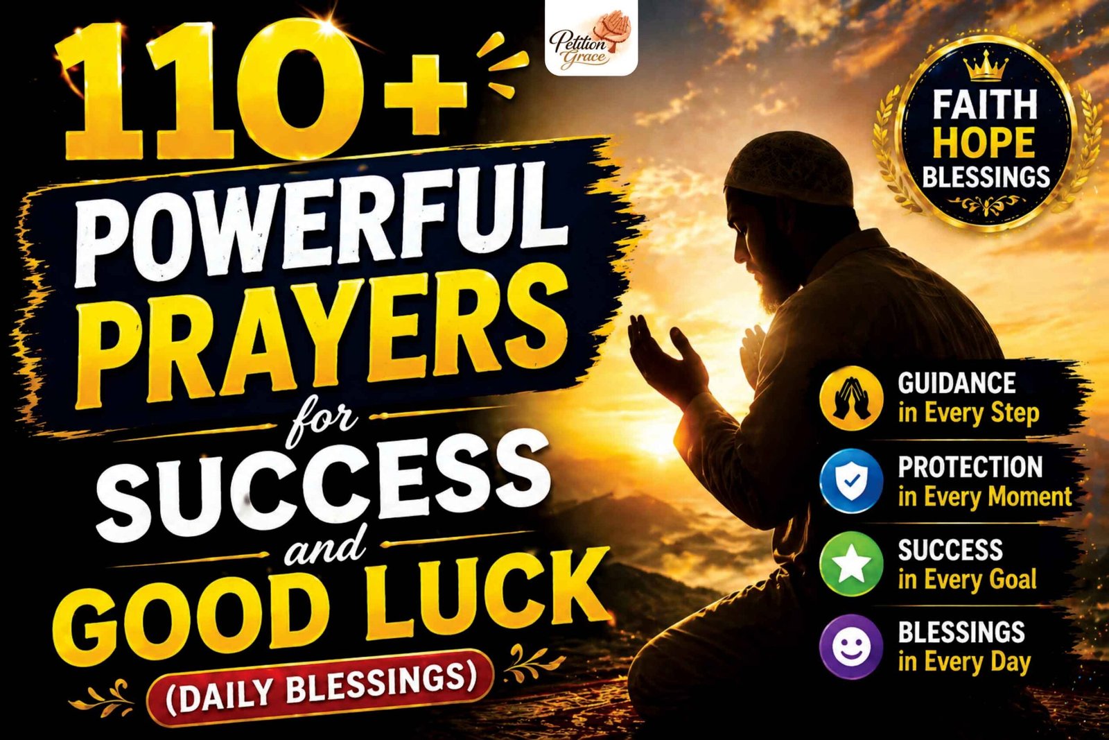 Powerful Prayers for Success and Good Luck (Daily Blessings)