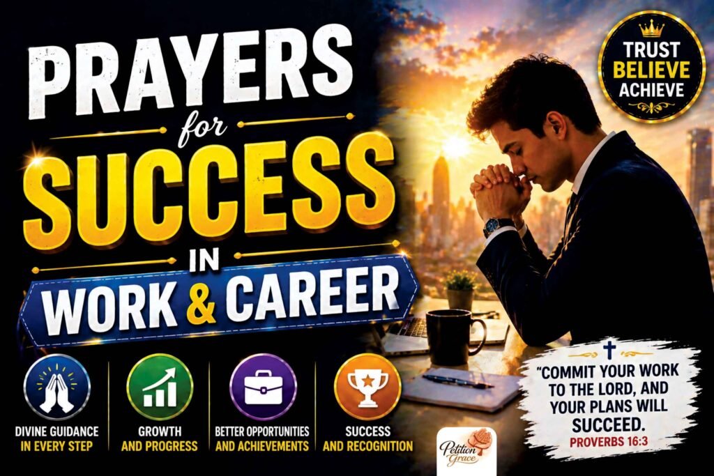 Prayers for Success in Work & Career