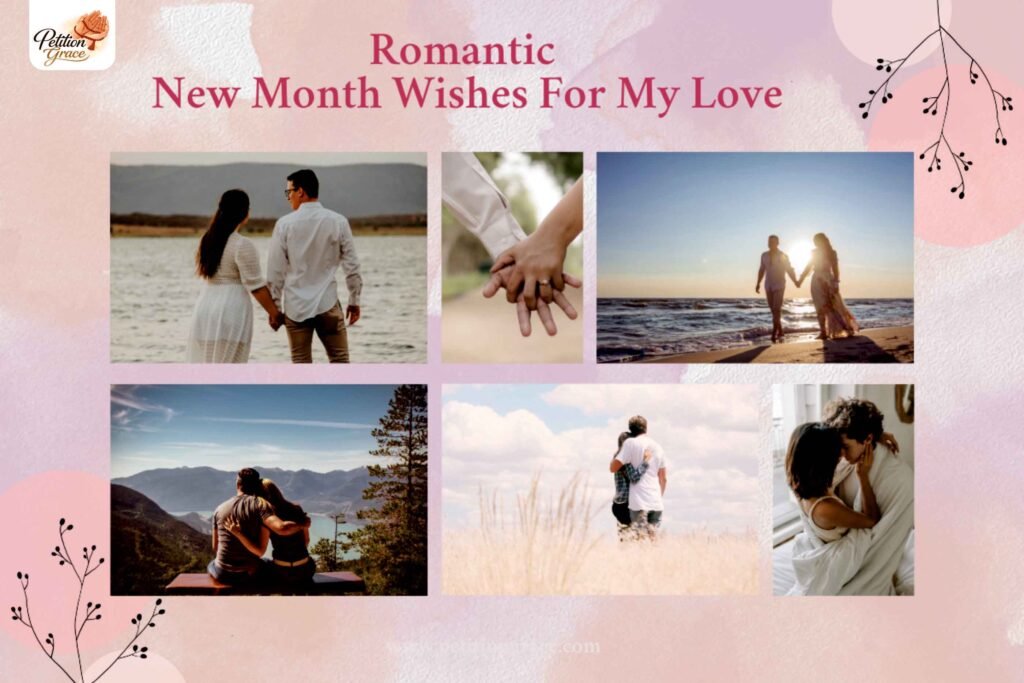 romantic New Month Wishes