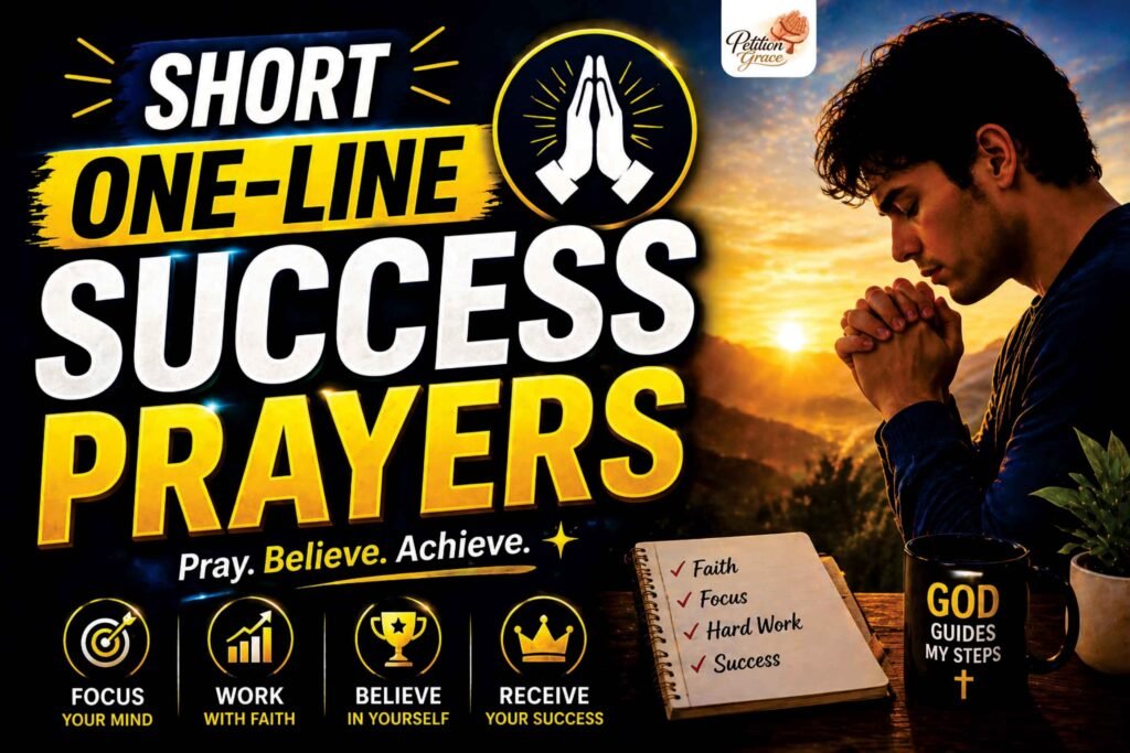 Prayers for Success and Good Luck