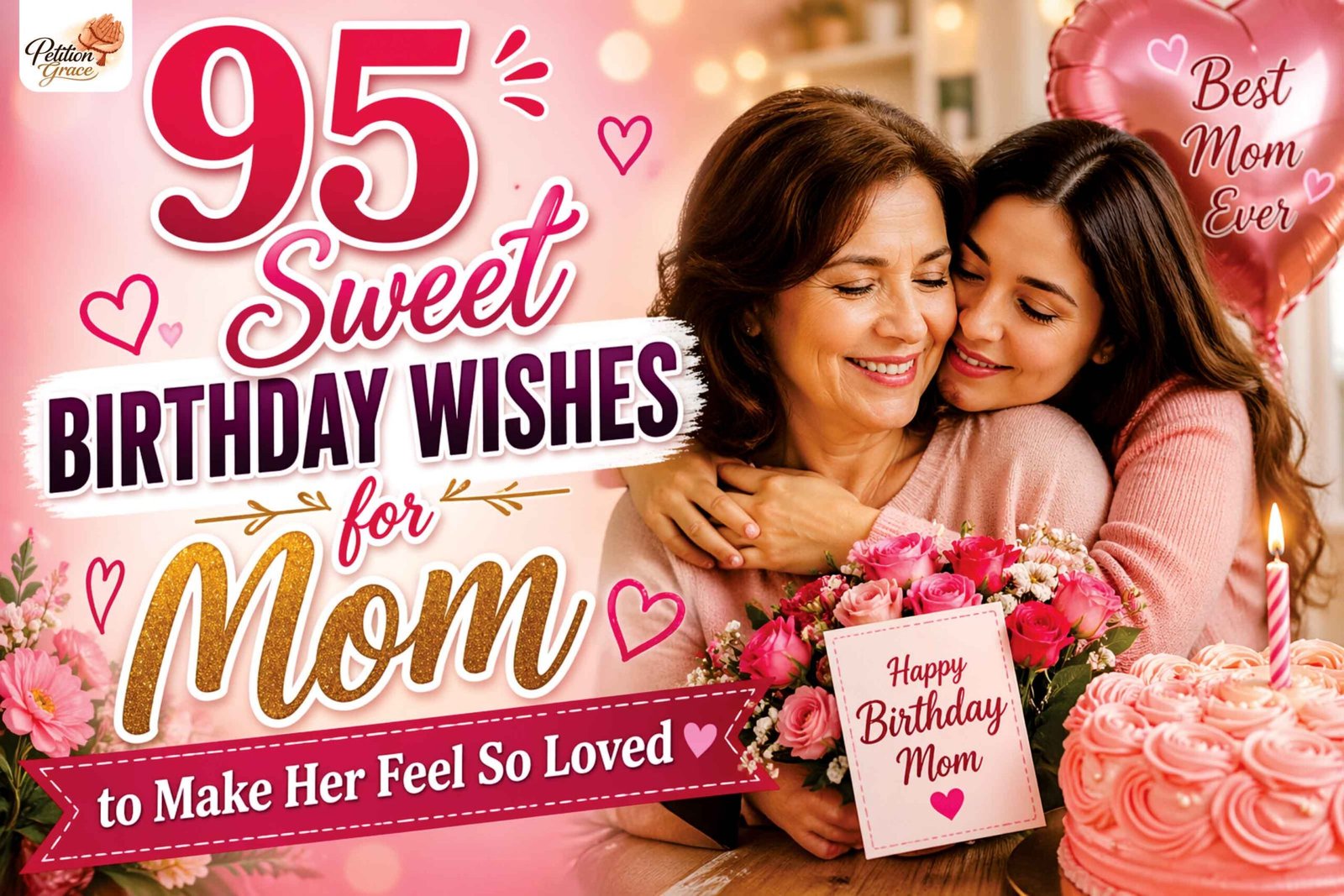 Sweet Birthday Wishes for Mom to Make Her Feel So Loved