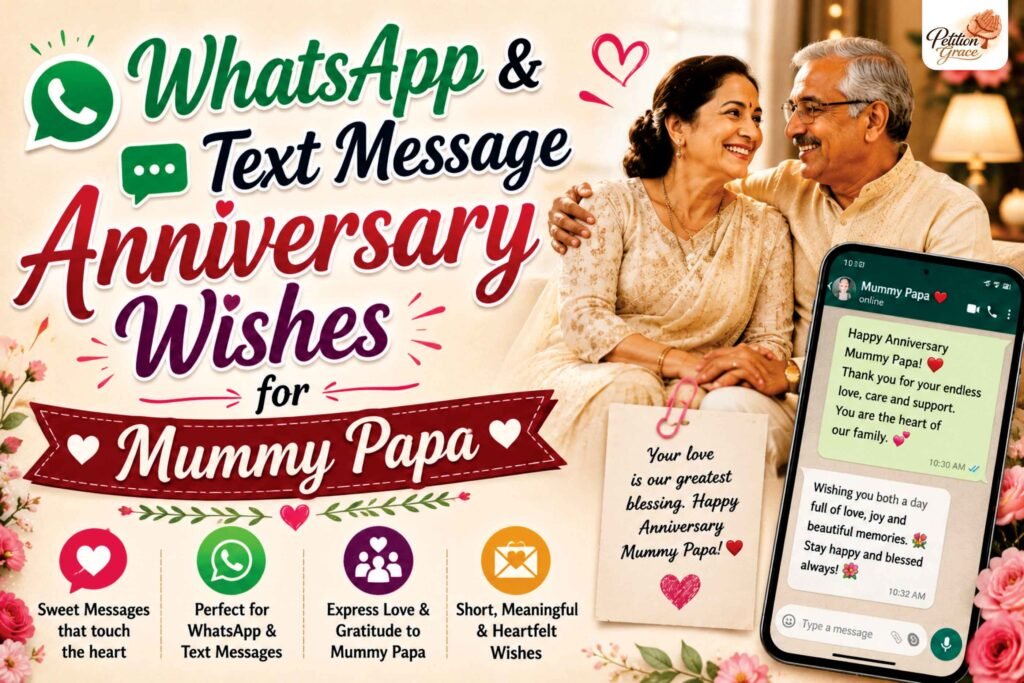 WhatsApp & Text Message Anniversary Wishes