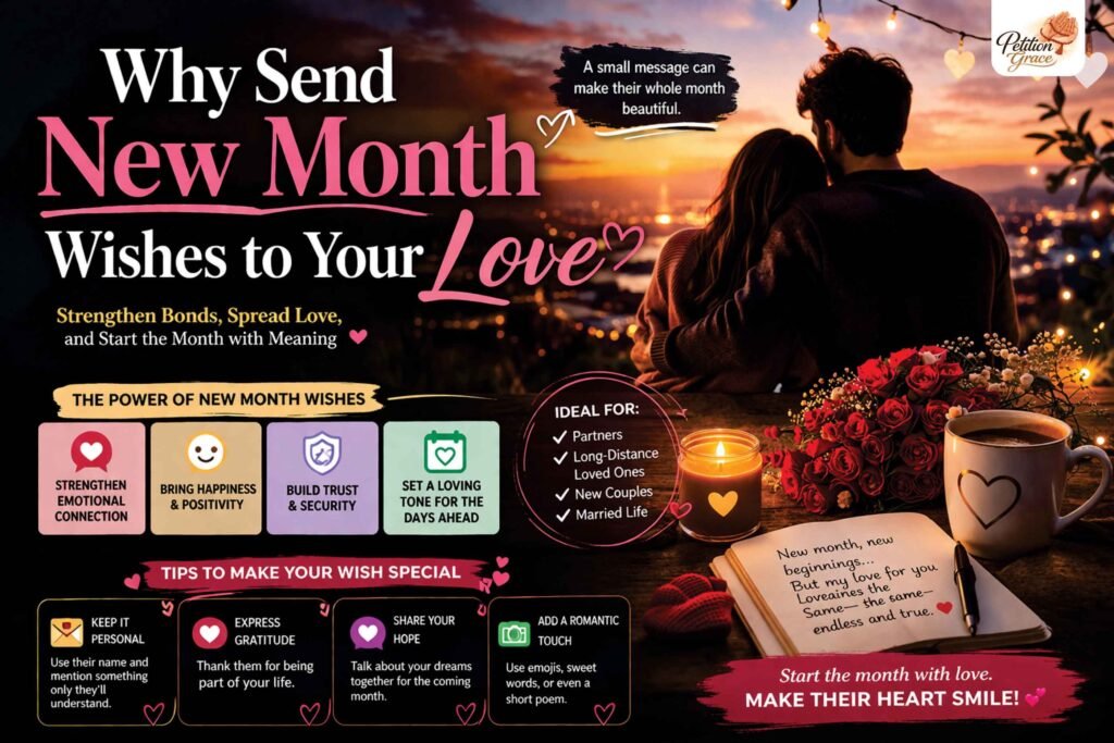 Why Send New Month Wishes to Your Love?