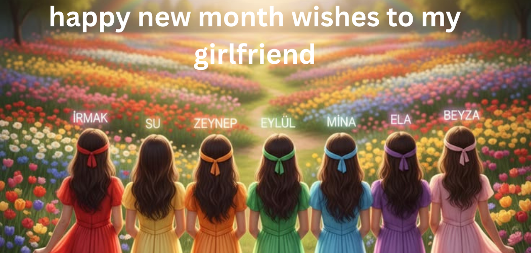 happy new month wishes to my girlfriend