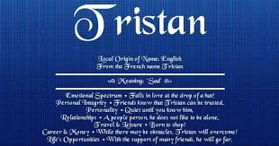 Tristan Meaning in Greek
