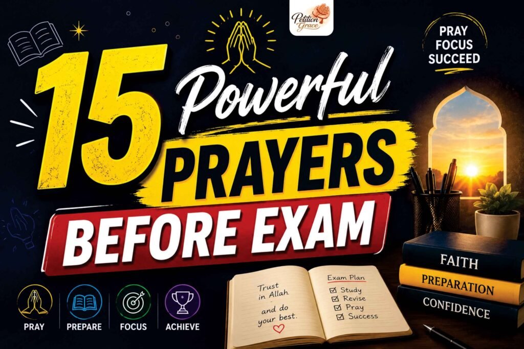 15 Powerful Prayers Before Exam