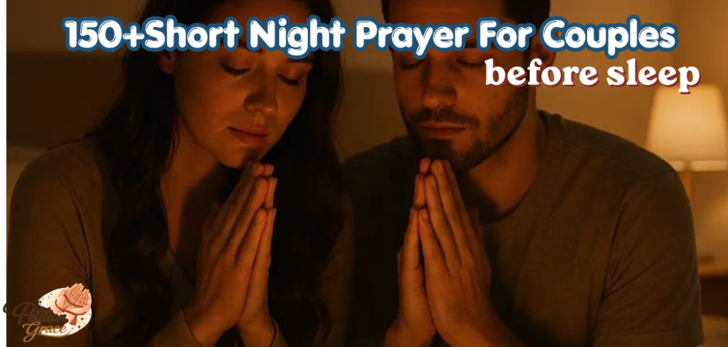 short night prayer for couples