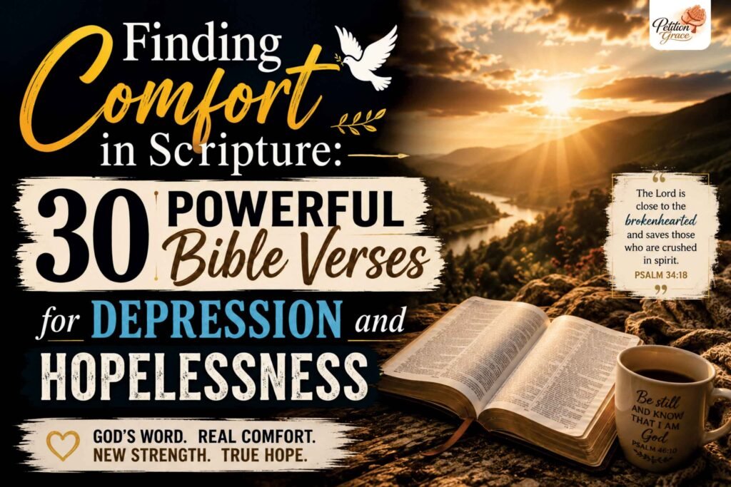 30 Powerful Bible Verses for Depression and Hopelessness