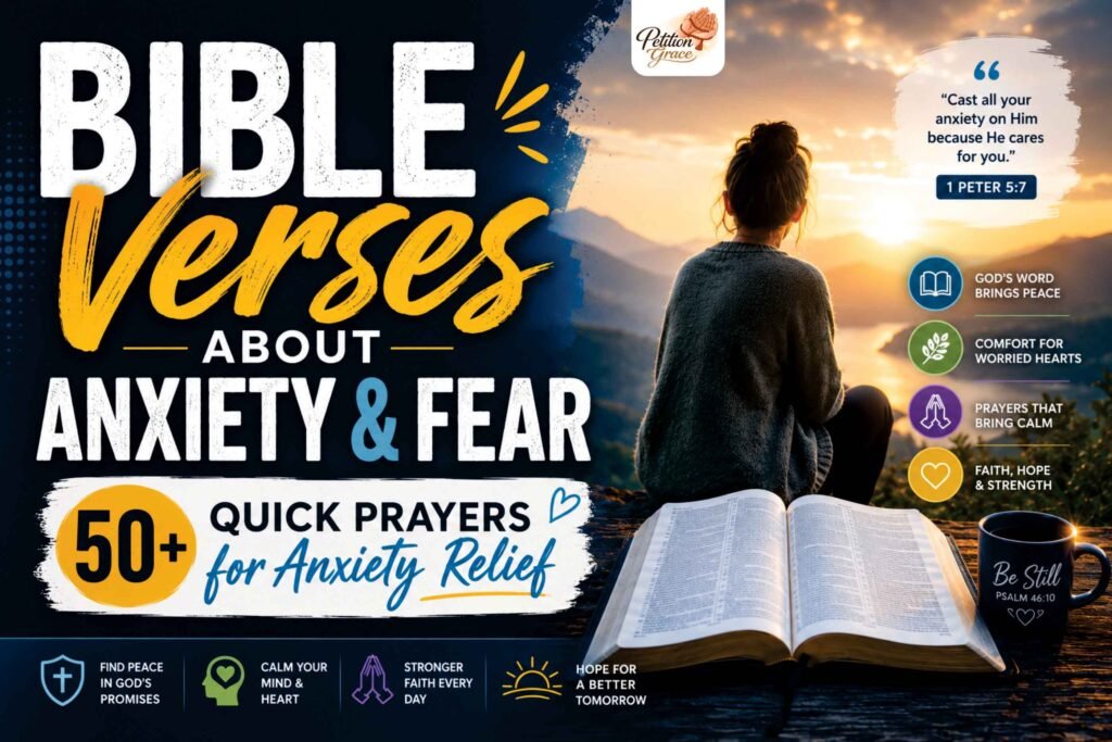 50+ Quick Prayers for Anxiety Relief