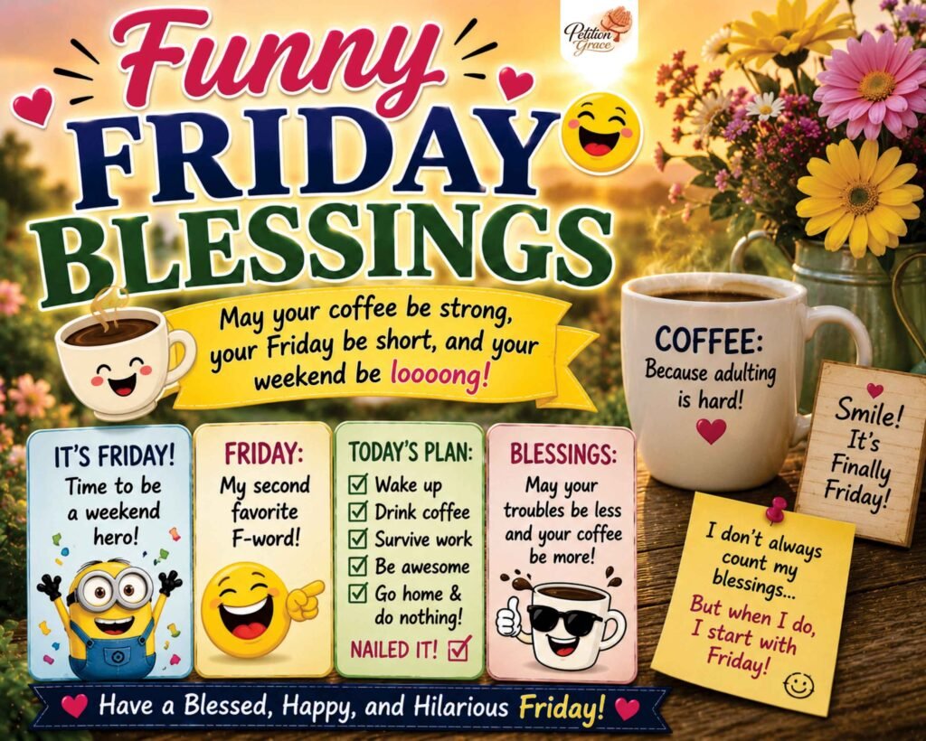 Funny Friday Blessings