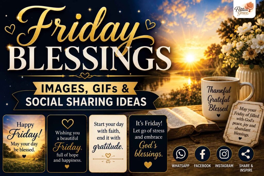 Friday Blessings Images, GIFs & Social Sharing Ideas