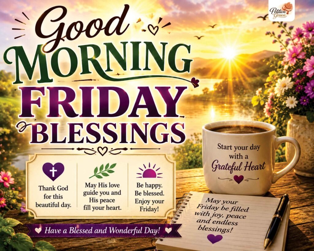 Good Morning Friday Blessings