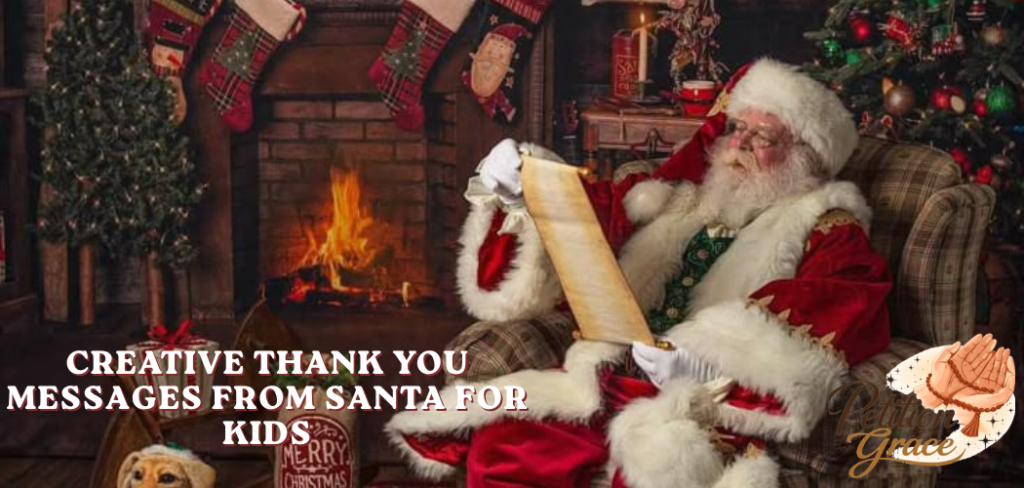 thank you letter from santa
