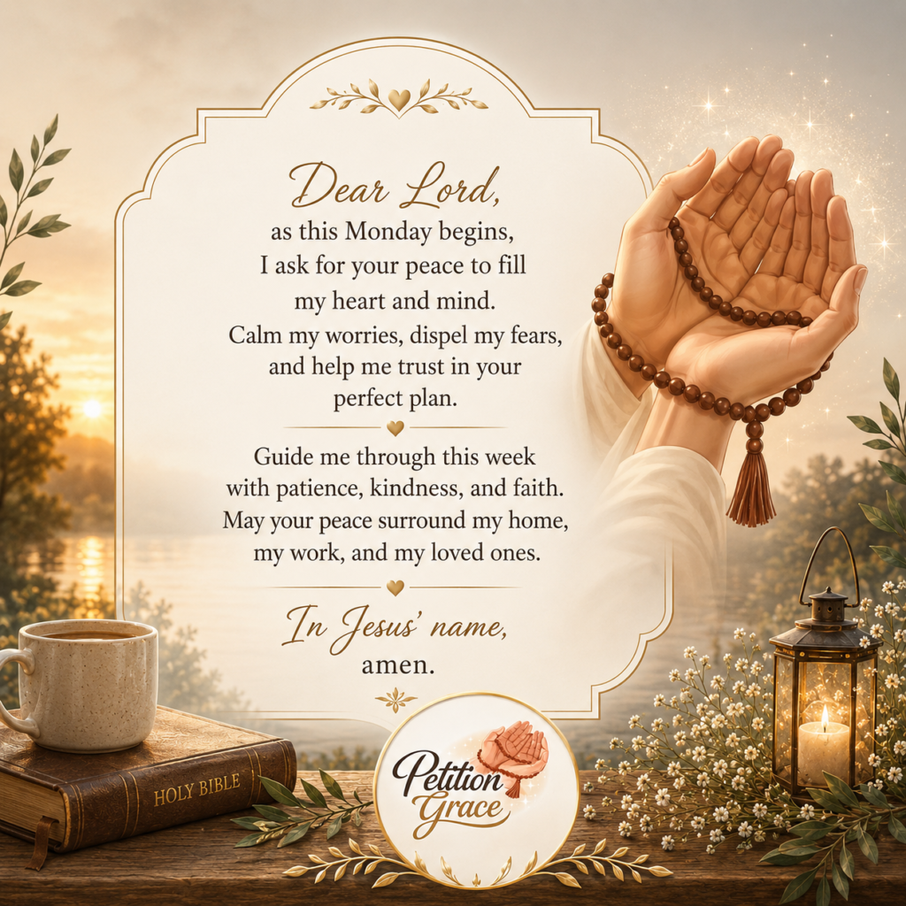 Monday Prayer for Peace