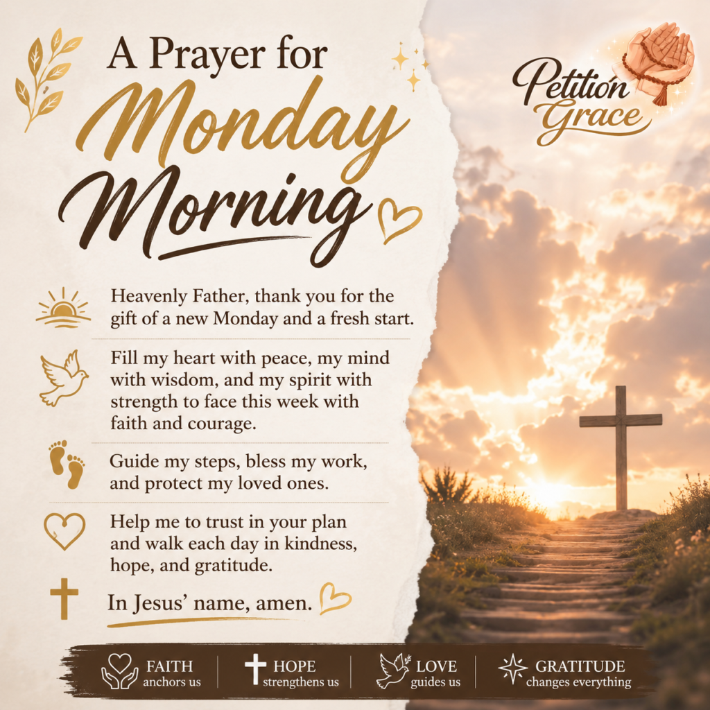 Monday Morning Prayer