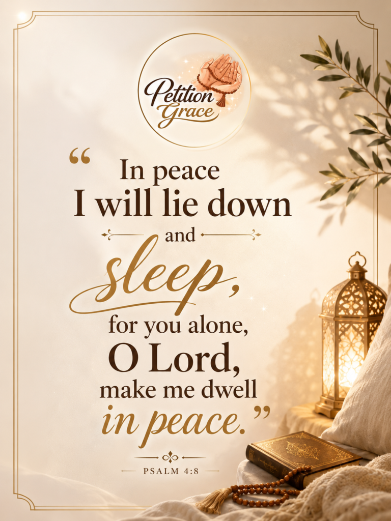 Bible Verse – Psalm 4:8