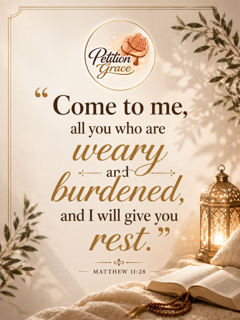 Bible Verse – Matthew 11:28