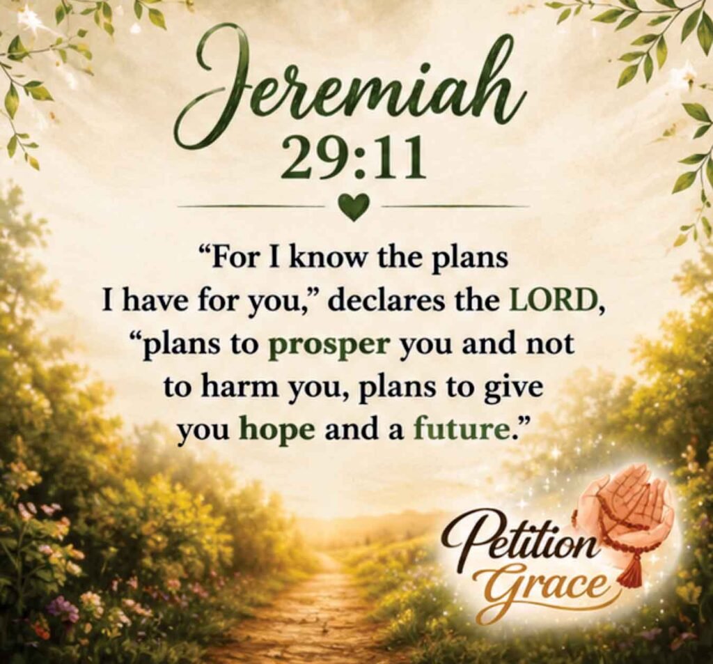 Jeremiah 29:11 - God Has Hopeful Plans for You