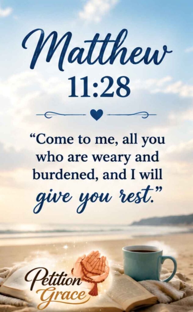 Matthew 11:28 - Jesus Gives Rest to the Weary