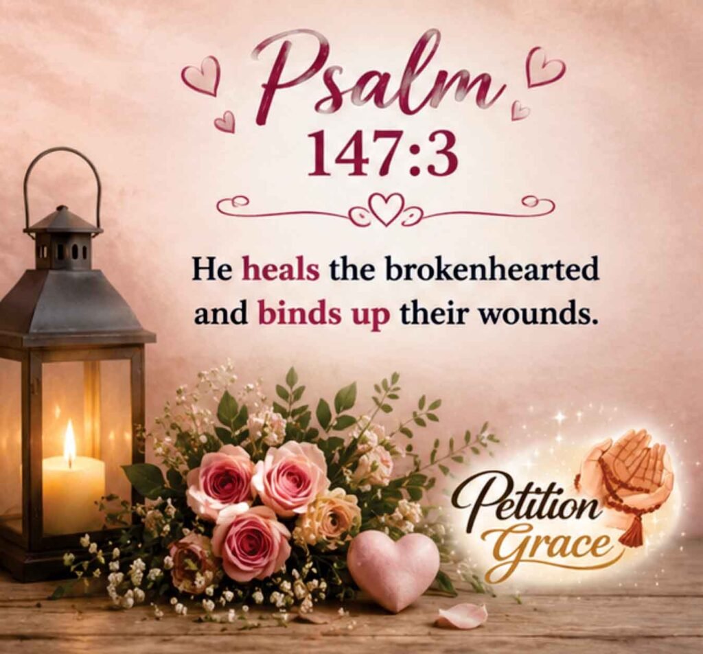 Psalm 147:3 - God Heals Emotional Wounds