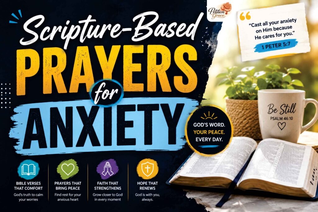 Scripture-Based Prayers for Anxiety