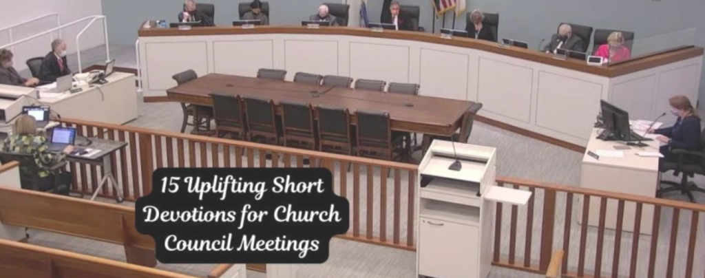 Devotions for Meetings