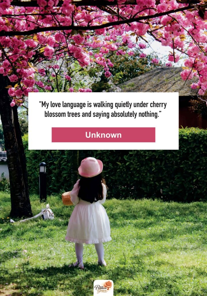 Funny and Lighthearted Cherry Blossom Quotes