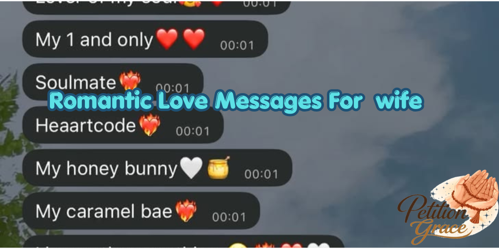love messages for my wife