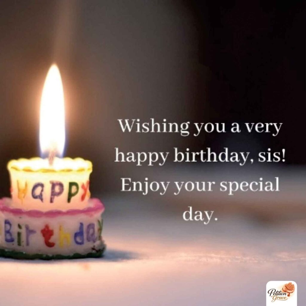 Birthday Prayer for Sister's Faith and Spiritual Growth