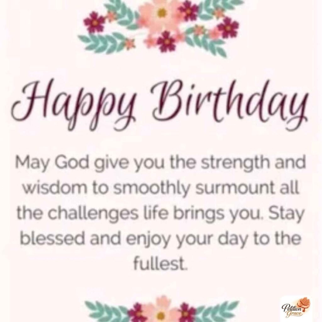 Birthday Prayer for Sister's Healing and Strength