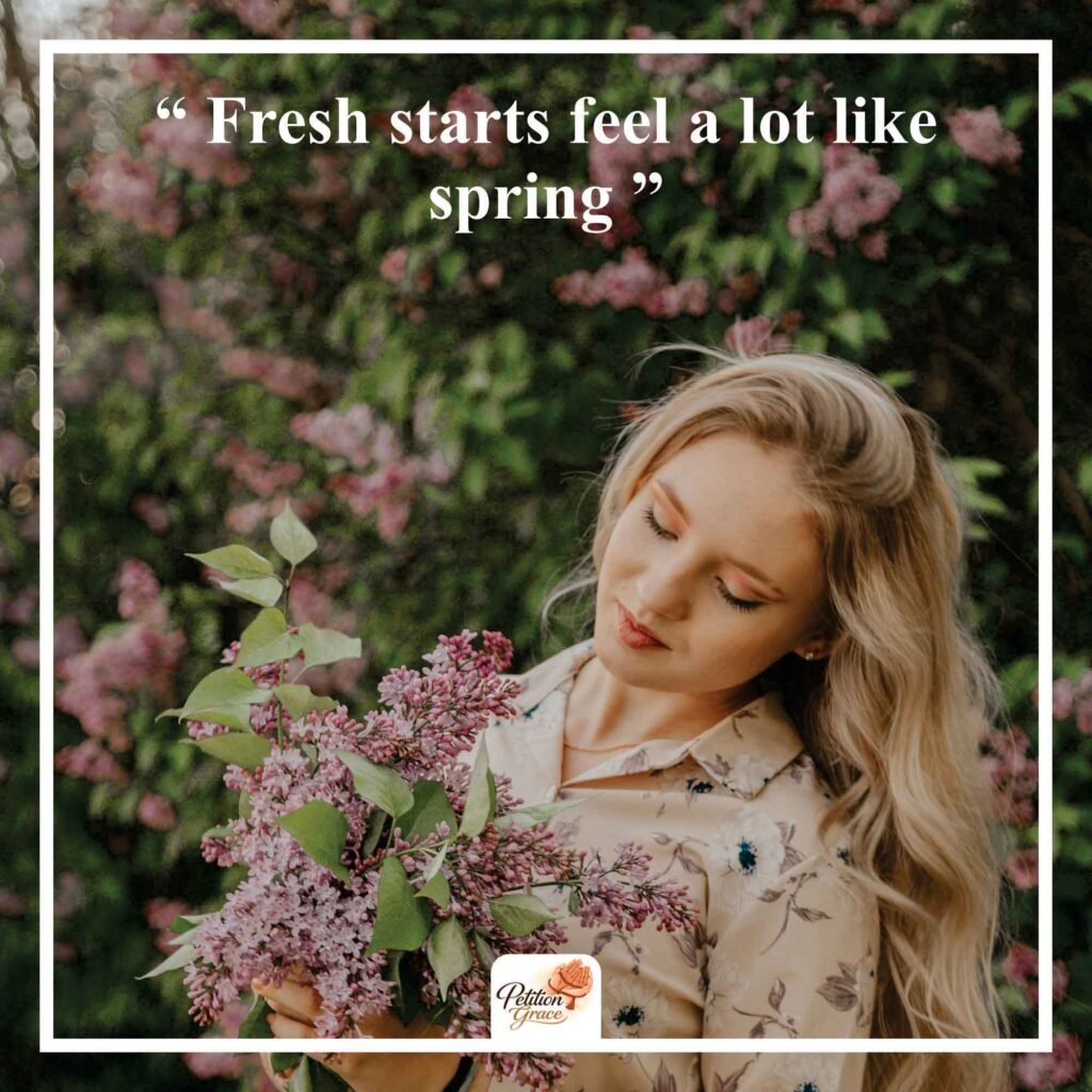 Spring Mood Instagram Captions