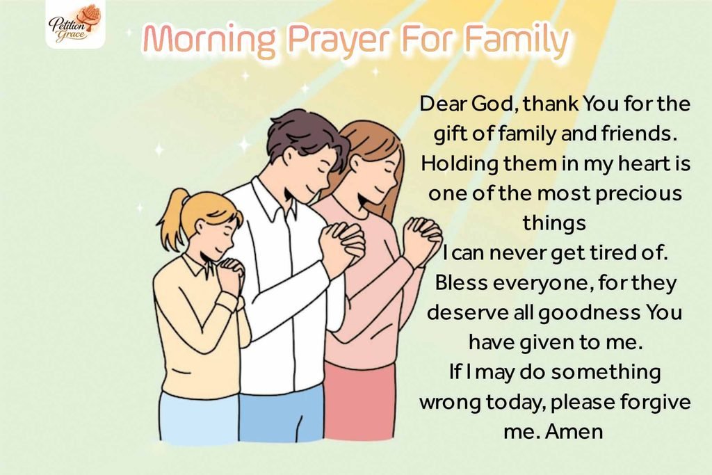 Morning Prayers for Family