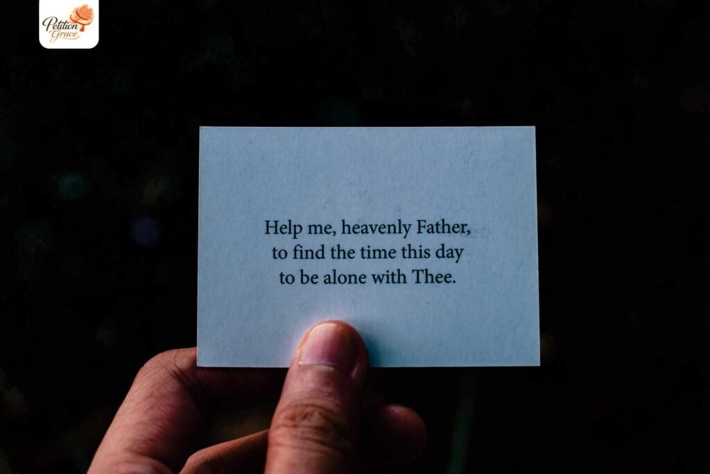 Prayer for Comfort When You Feel Alone